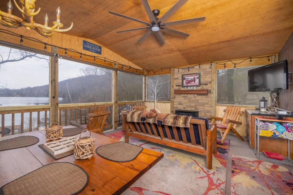 Waterfront Cabin 20 Mins To National Park & Massanutten! Stanardsville Exterior photo