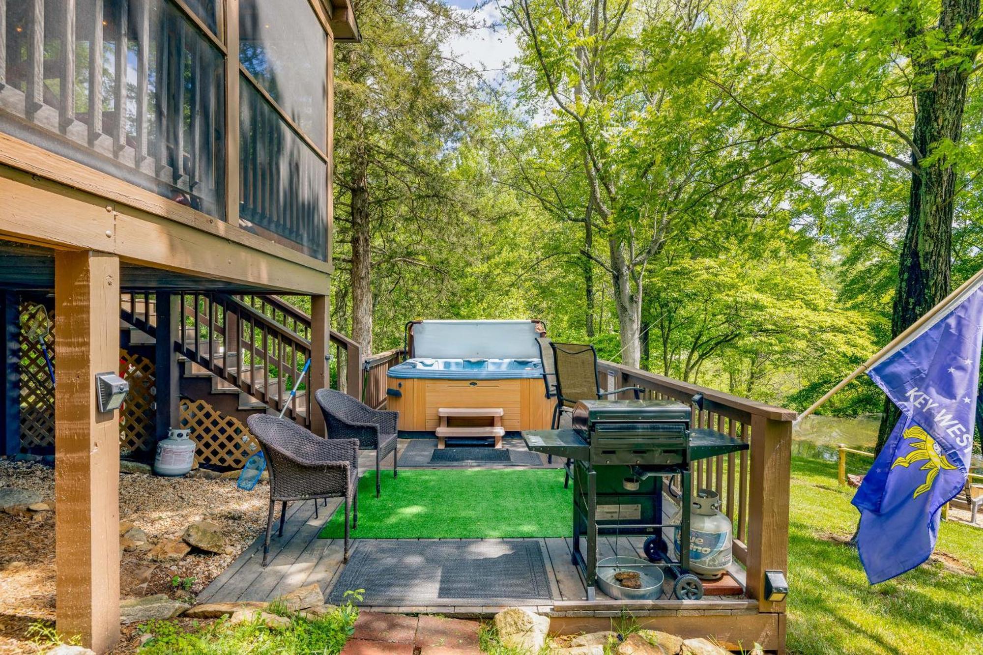 Waterfront Cabin 20 Mins To National Park & Massanutten! Stanardsville Exterior photo